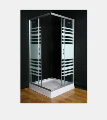 China Square / Arc Shower Door Enclosures , ABS Tray Bathroom Shower Enclosures supplier