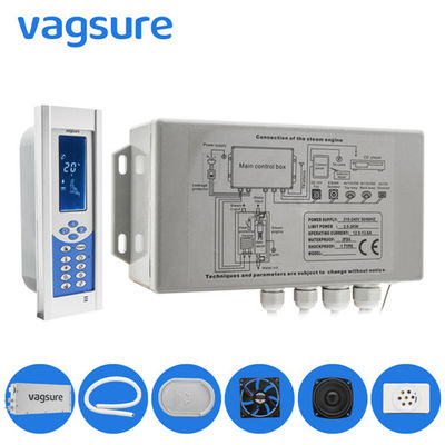 China AC240V / 110V Steam Bath Equipment Wall Mounted / Floor Mounted Style CE Certification supplier