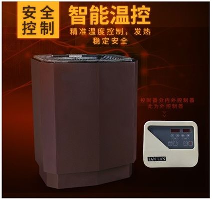 China Wall Mounted Steam Sauna Equipment Heater Customized Color With Heat Sink Hole supplier