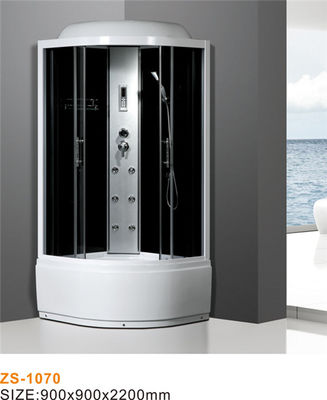 China Diamond White Steam Shower Bath Enclosure Easily Maintained Size 900*900*2200mm supplier