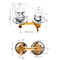 Brass Material Shower Mixer Valve , Hot Cold Mixing Valve With 2 / 3 / 4 / 5 Outlet supplier