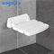 Spa White Wall Mounted Shower Seat 32.5*32.5*10cm Size For Bathroom / Balcony supplier