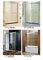 2 Bypass Door Shower Door Enclosures / Walk In Shower Enclosures Customized Size supplier