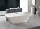 Solid Surface Small Freestanding Soaking Tub Gross Weight 46.5kg Customized Color supplier