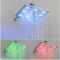 Easy Install Shower Wall Faucet Wear / Corrosion Resistant With Colorful LED Light supplier