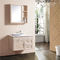 800*500mm Size Bathroom Sinks And Vanities Aluminum Alloy Material With Mirror Cabinet supplier