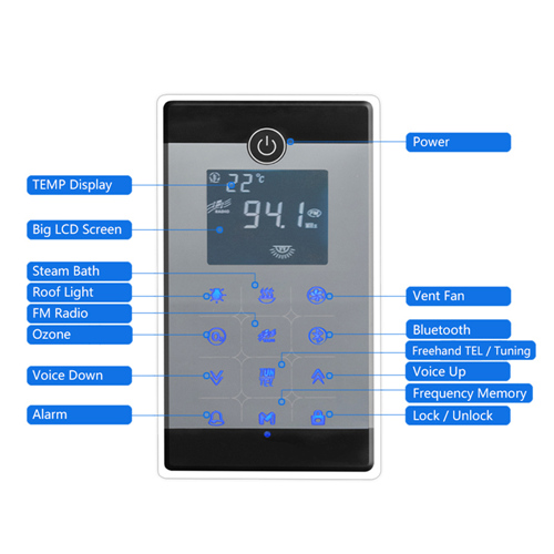 Powerful Steam Room Machine , Steam Room Generator With Auto Drain Valve