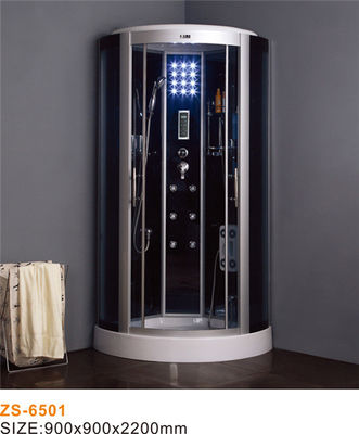 China Low Entrance Commercial Steam Room Equipment / Anti Slip Steam Shower Bath Cabin supplier