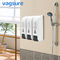 White Color Wall Mounted Liquid Soap Dispenser / Combined Wall Hung Soap Dispenser supplier