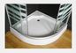 Square / Arc Shower Door Enclosures , ABS Tray Bathroom Shower Enclosures supplier