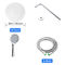 5 Functional Modes Rainfall Shower Head With Handheld Shower Hose Length 146cm supplier