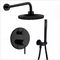 Household Rust Proof Rain Shower Faucet , Round Head Wall Mount Shower Faucet supplier