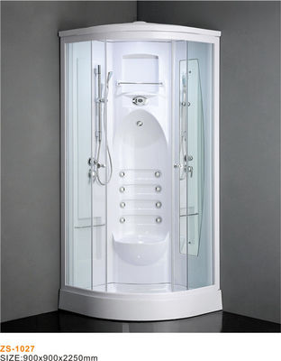 Diamond White Steam Shower Bath Enclosure Easily Maintained Size 900*900*2200mm supplier